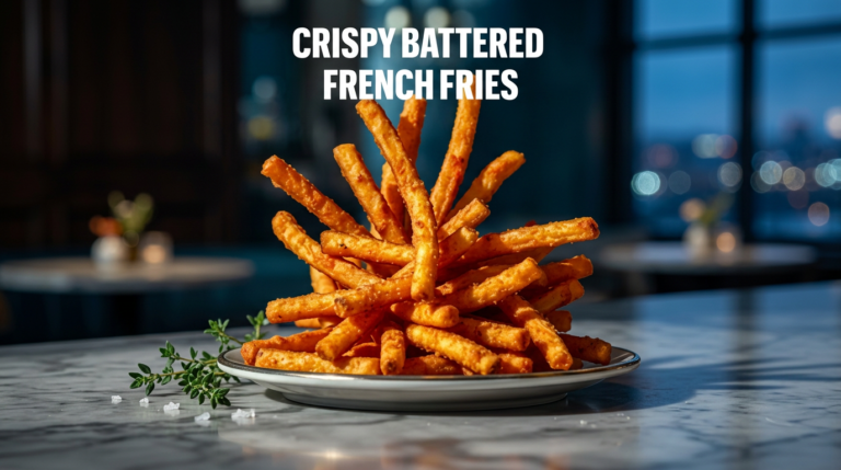 Crispy Homemade French Fries Recipe – Golden, Crunchy & Fluffy