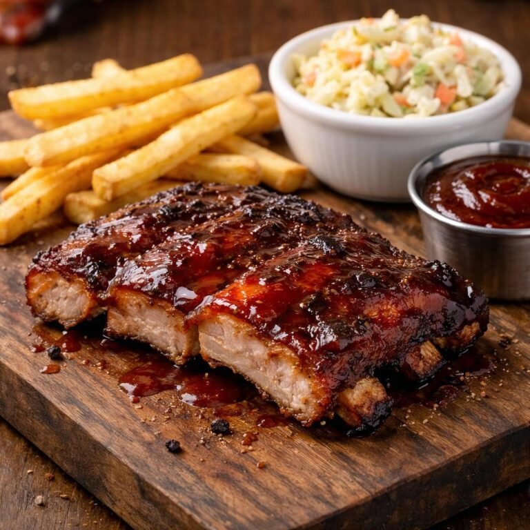 BBQ Ribs Recipe – Smoky, Tender & Restaurant-Style