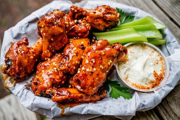 Hot & Spicy Chicken Wings Recipe – Crispy, Juicy & Restaurant-Style