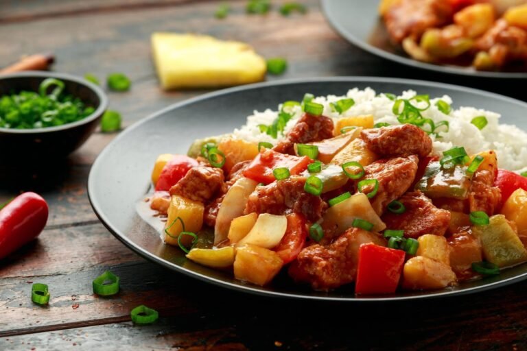 Sweet and Sour Chicken Recipe – Crispy, Tangy & Restaurant-Style