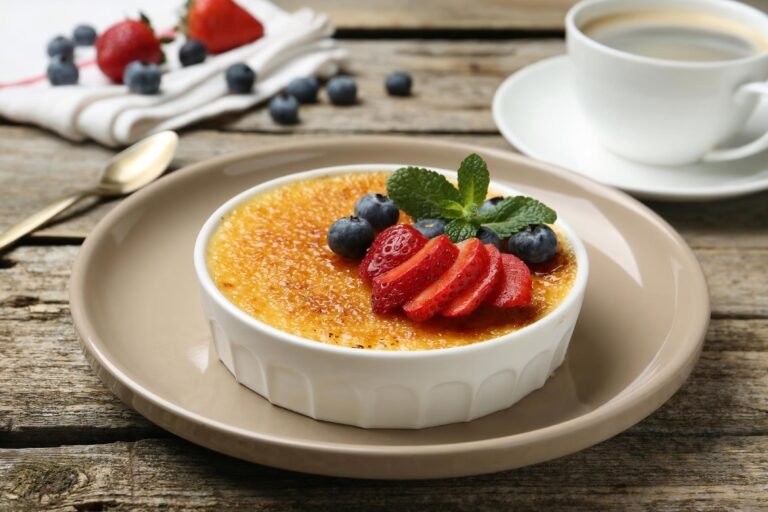Crème Brûlée Recipe – Rich, Creamy & Classic French Dessert