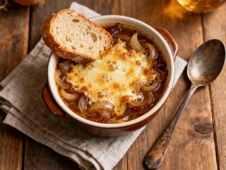 French Onion Soup Recipe – Rich, Savory & Restaurant-Style