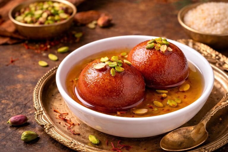 Gulab Jamun Recipe – Soft, Juicy & Traditional Indian Dessert