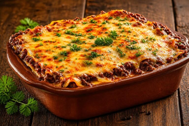 Lasagna Recipe – Cheesy, Layered & Restaurant-Style