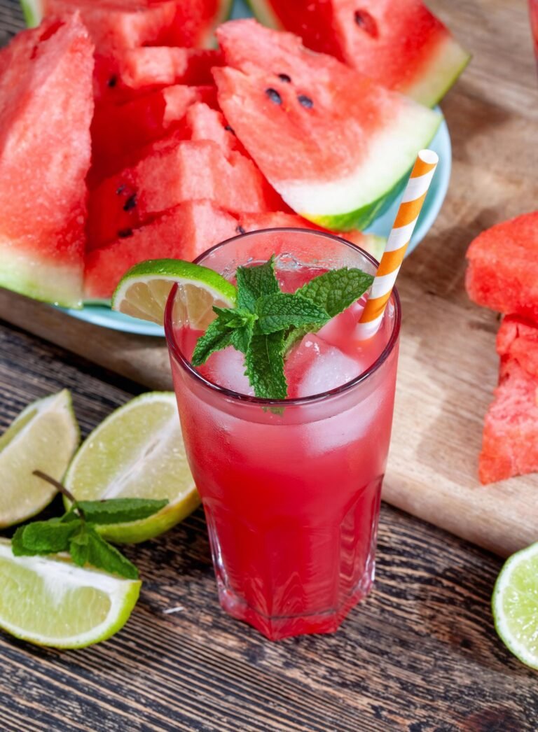 Watermelon Juice Recipe – Refreshing, Naturally Sweet & Café-Style