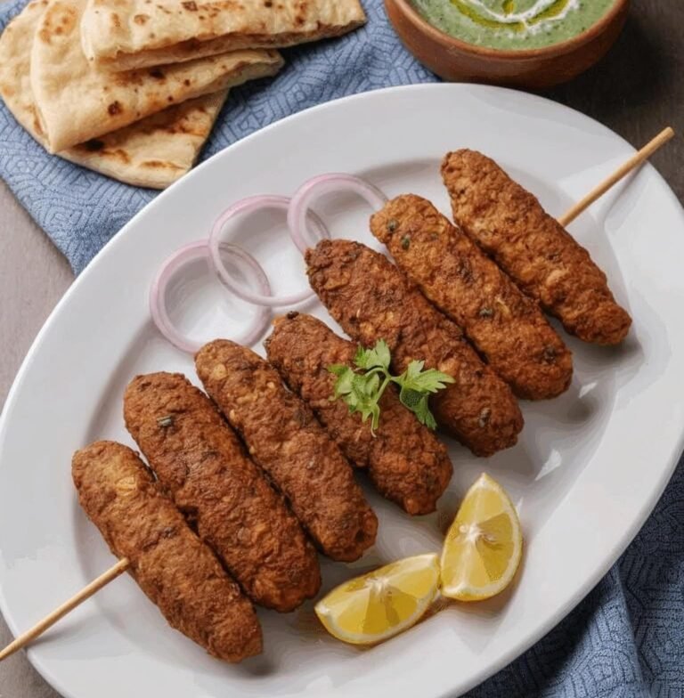 Seekh Kebab Recipe – Juicy, Smoky & Authentic Pakistani Style