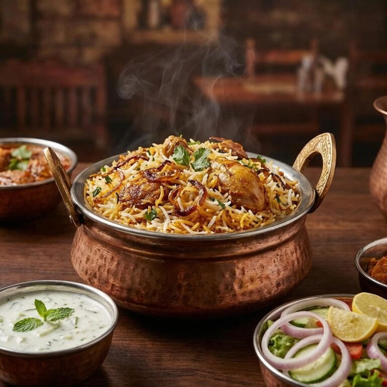 Chicken Biryani Recipe – Aromatic, Flavorful & Restaurant-Style