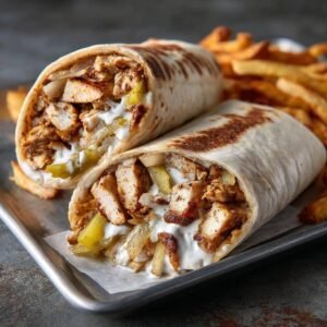 Chicken Shawarma Recipe – Juicy, Flavorful & Authentic Middle Eastern Style (Part 1)